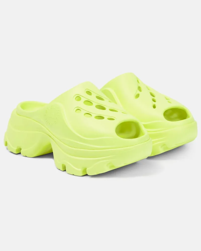 adidas Sandali con plateau Giallo
