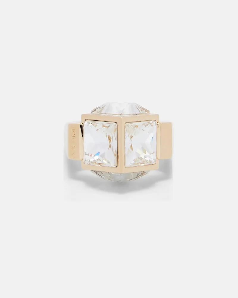 Jimmy Choo Anello JC Cube Oro