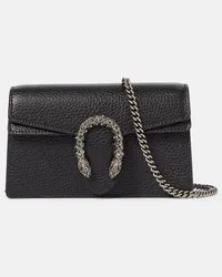 Gucci Borsa Dionisuys Super Mini in pelle Nero