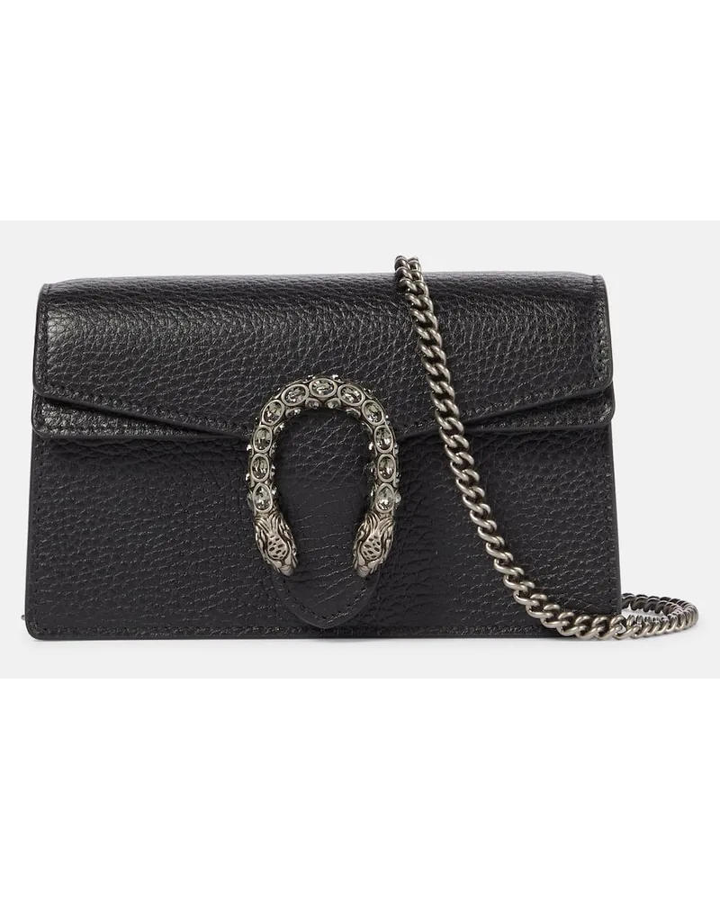 Gucci Borsa Dionisuys Mini in pelle Nero