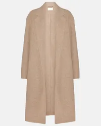 The Row Cappotto Fedra in cashmere e cotone Beige