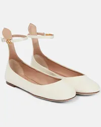 Valentino Garavani Ballerine Tan-Go in vernice Bianco