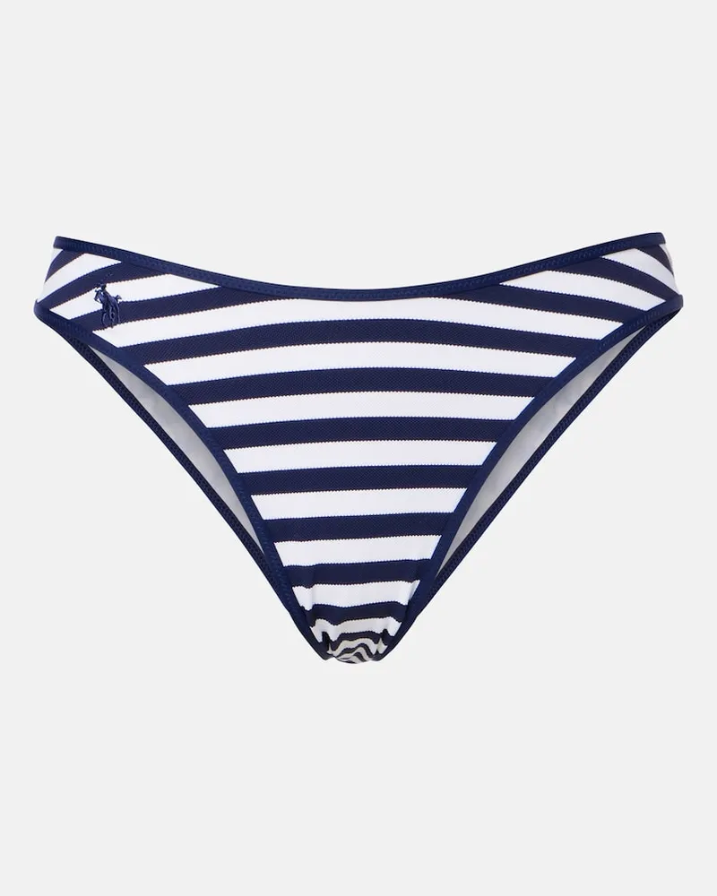 Ralph Lauren Slip bikini a righe Blu