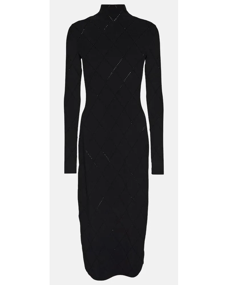 Proenza Schouler White Label - Abito midi dolcevita Nero