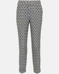 Etro Pantaloni regular in jacquard Blu