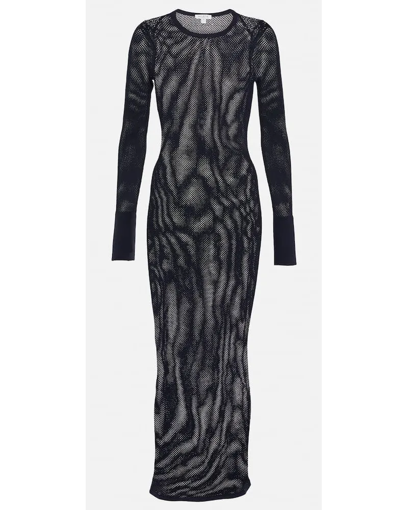 Alaïa AlaÃ¯a Abito lungo Archetypes Blu