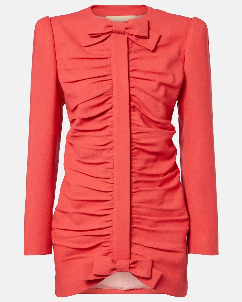 Valentino Garavani Giacca in crÃªpe di lana vergine Rosso