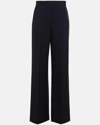 The Row Pantaloni Delton in lana vergine Blu