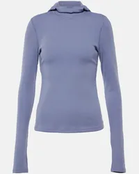 alo Top Alosoft Frontrunner in maglia a coste Blu