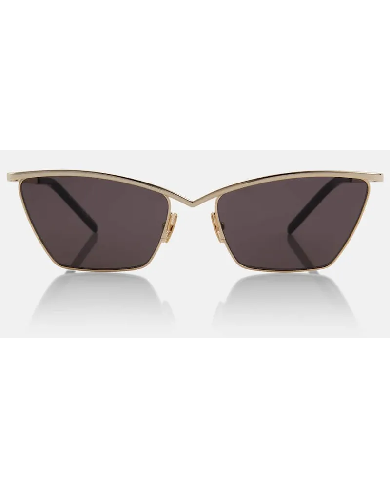 Saint Laurent Occhiali da sole cat-eye SL 637 Oro