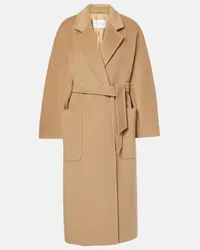 Max Mara Cappotto Locri in lana e cashmere Beige