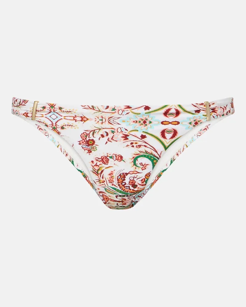 Melissa Odabash Slip bikini Martinique con stampa Multicolore