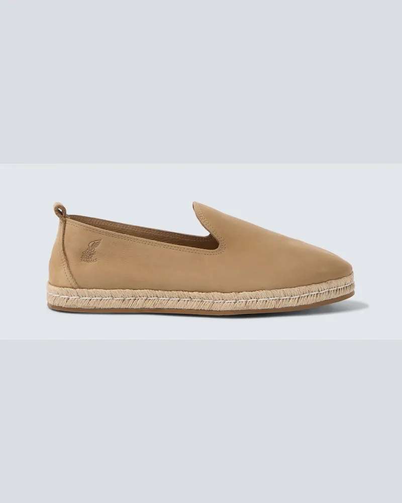 Ancient Greek Sandals Espadrillas Nomas in pelle Beige