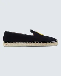 Christian Louboutin Espadrillas Nanou Orlato in pelle Nero