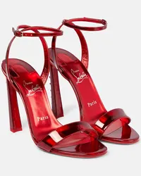 Christian Louboutin Sandali Condorapik Queen 100 in vernice Rosso