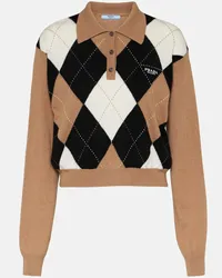 Prada Pullover in cashmere Marrone