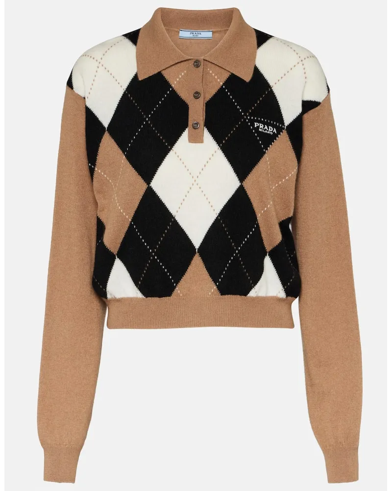 Prada Pullover in cashmere Marrone