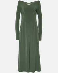 Max Mara Leisure - Abito lungo Valido in jersey Verde