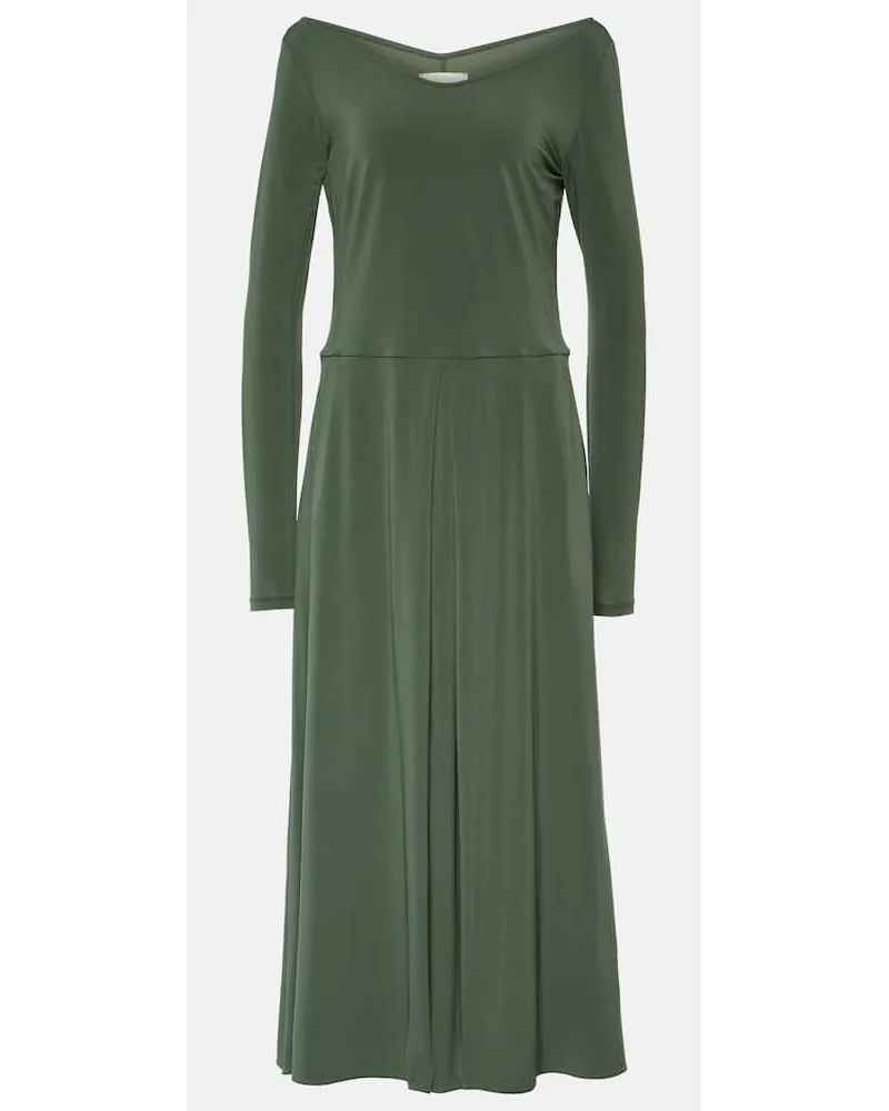 Max Mara Leisure - Abito lungo Valido in jersey Verde