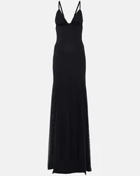 Dolce & Gabbana Abito sottoveste in tulle Nero