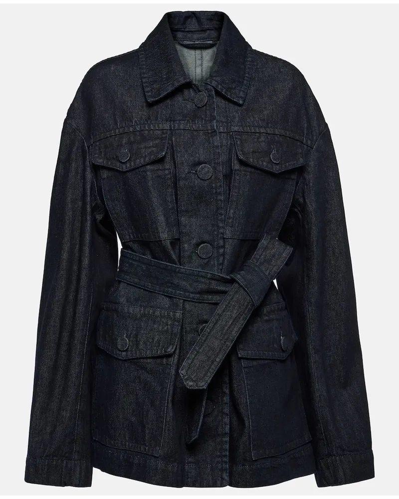 Dries van Noten Giacca di jeans Blu