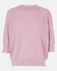 Dries van Noten Top in lana Rosa