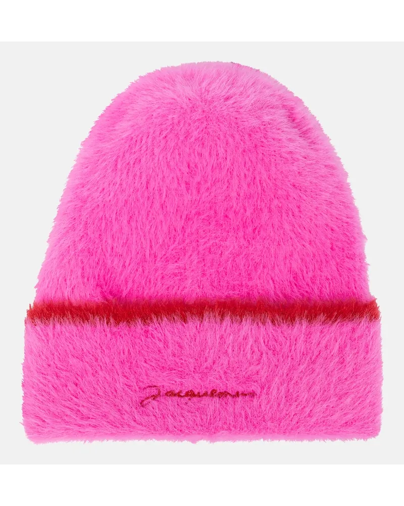 Jacquemus Berretto Neve Rosa