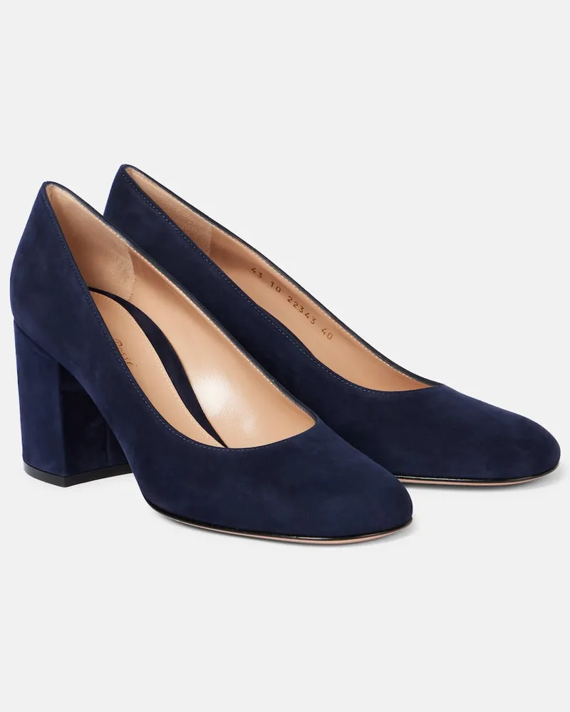 Gianvito Rossi Pumps Joelle in suede Blu