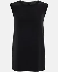 Joseph Tank top Bley in seta Nero