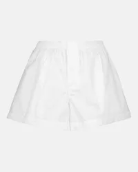 WARDROBE.NYC Release 07 - Shorts in popeline di cotone Bianco