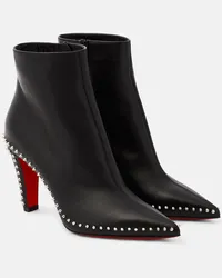 Christian Louboutin Stivaletti Vidura in pelle con borchie Nero