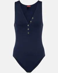 Gucci Costume intero Interlocking G Blu