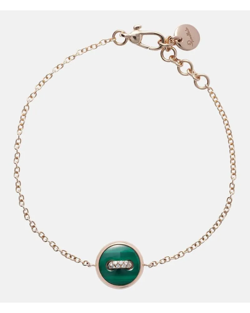 Pomellato Bracciale Pom Pom Dot in oro rosa 18kt con pietre preziose Oro