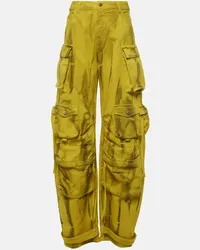 ATTICO Jeans cargo Fern Giallo