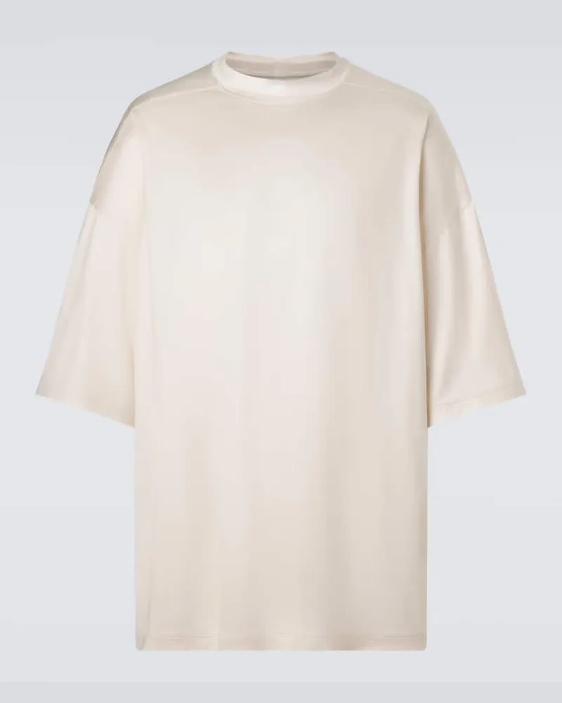 Rick Owens DRKSHDW - T-shirt Tommy in jersey Bianco