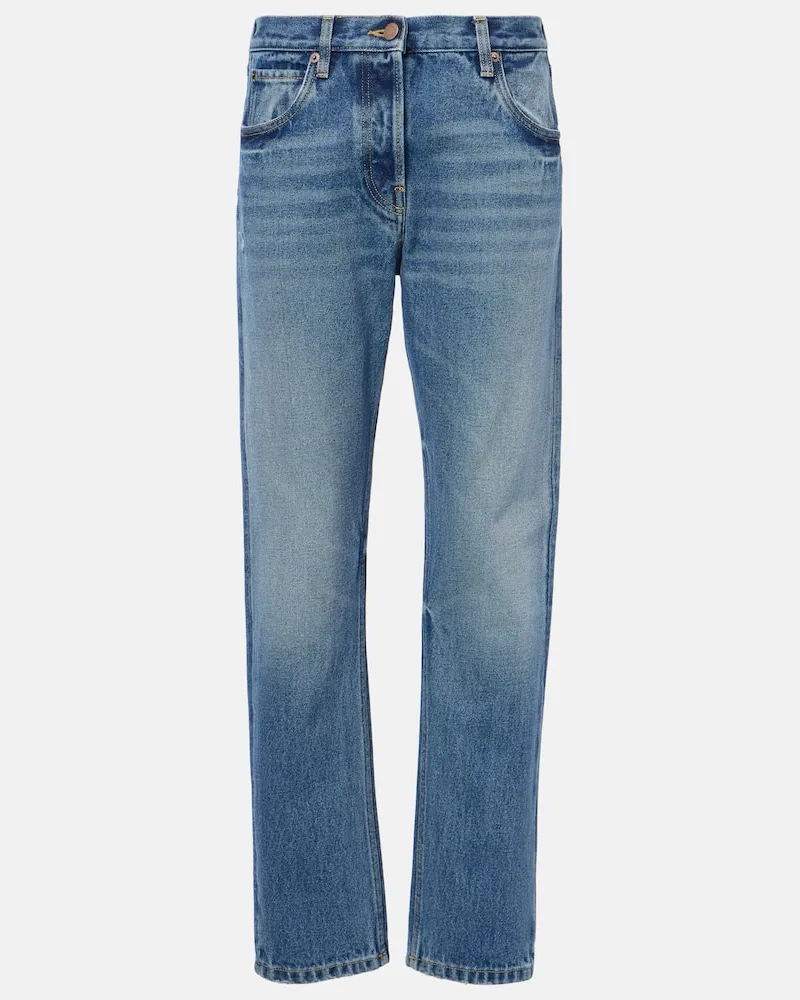Prada Jeans regular a vita media Blu