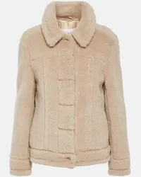 Max Mara Giacca Teddy Beige