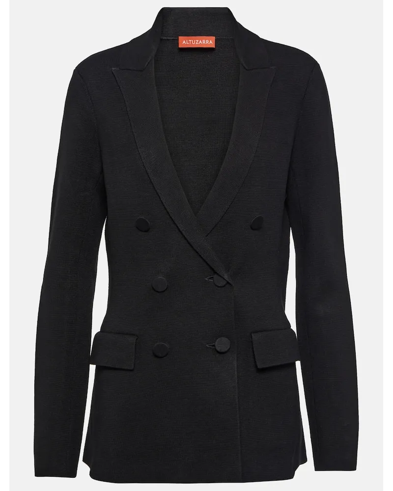 Altuzarra Blazer doppiopetto Indi Nero