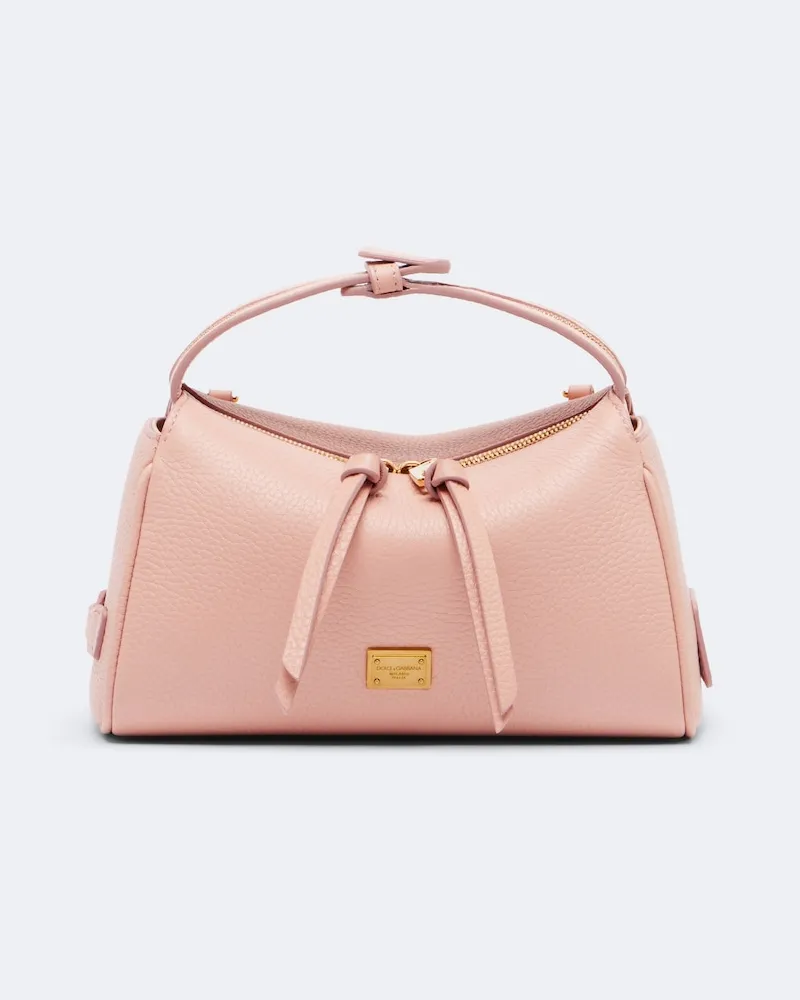 Dolce & Gabbana Borsa Vittoria Small in pelle Rosa