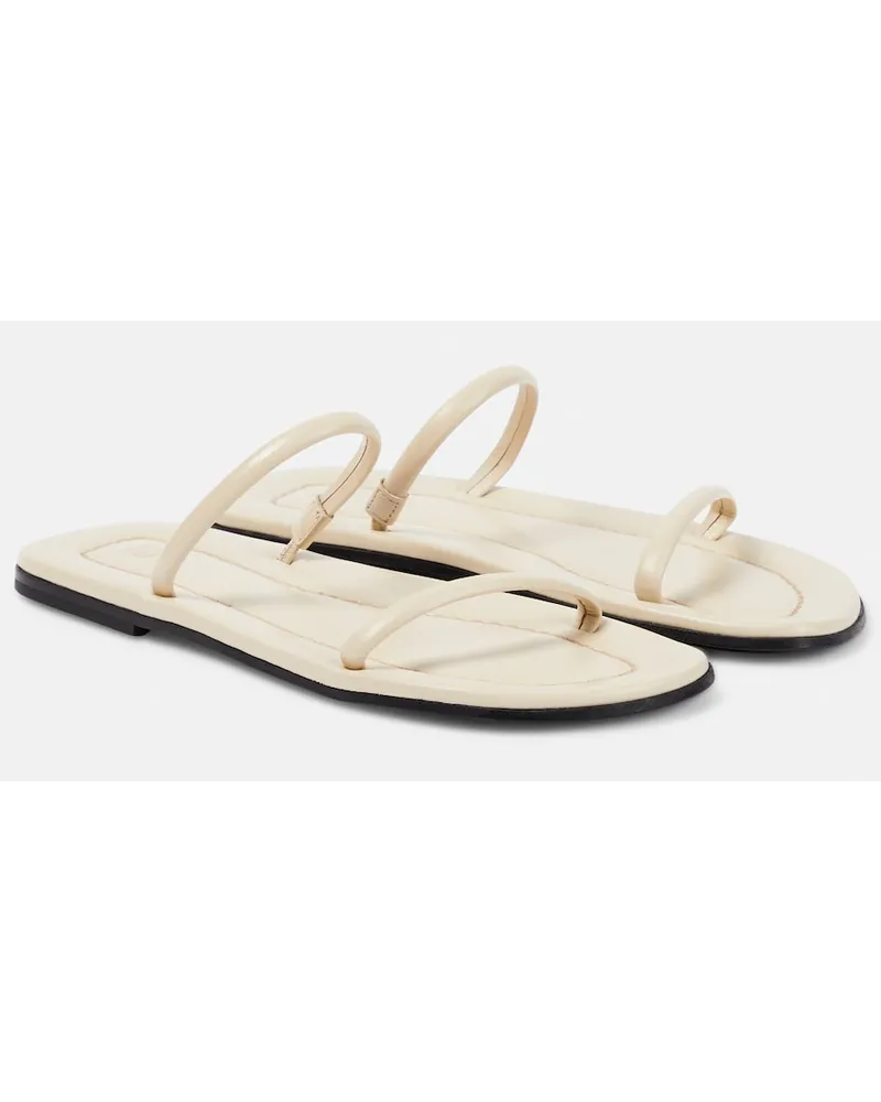 Totême Sandali The City in pelle Beige
