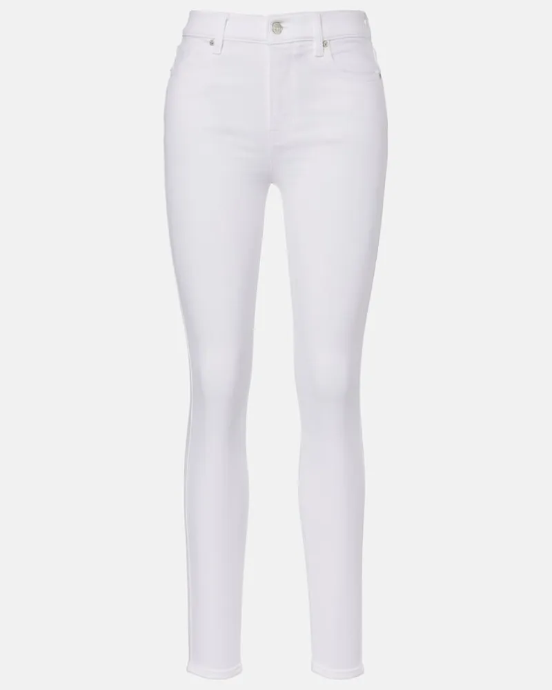 Frame Denim Jeans skinny Le High Bianco