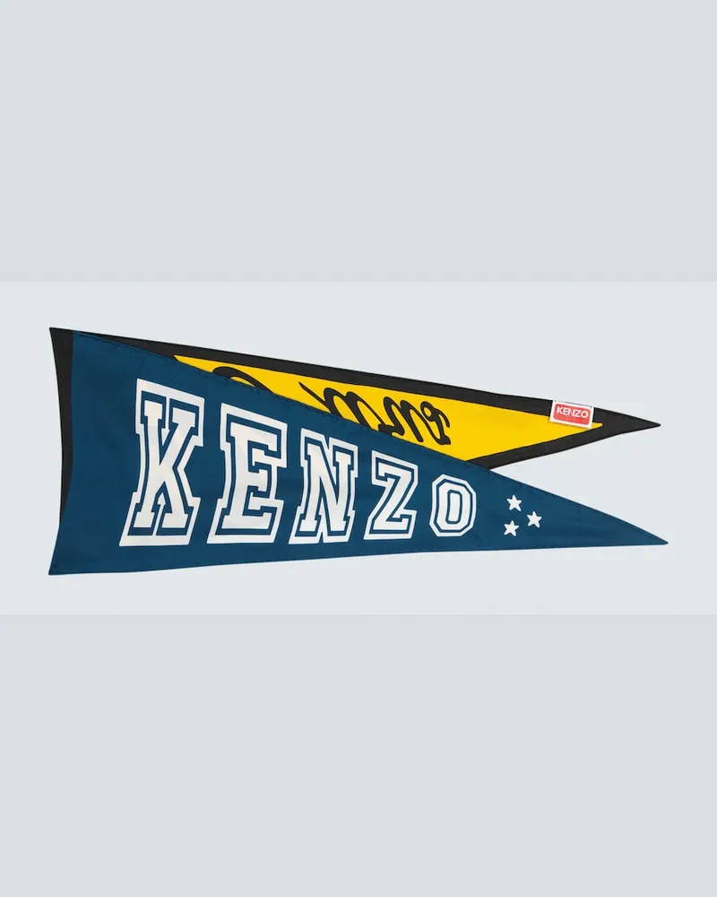 Kenzo Foulard in seta stampata Multicolore