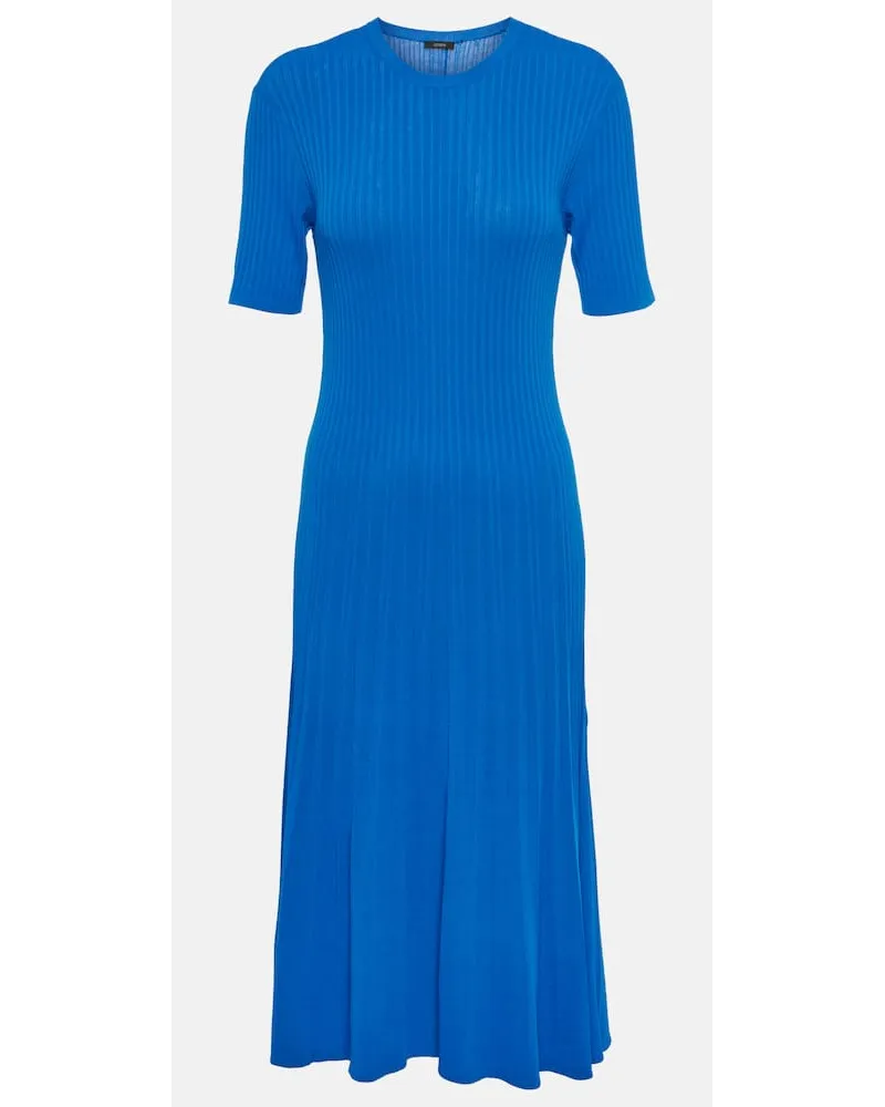 Joseph Abito midi in maglia a coste Blu