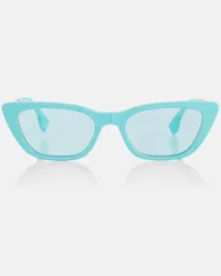 Fendi Occhiali da sole cat-eye pieghevoli Blu