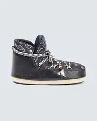 Alanui x Moon Boot - Stivali Full Moon Bandana Nero