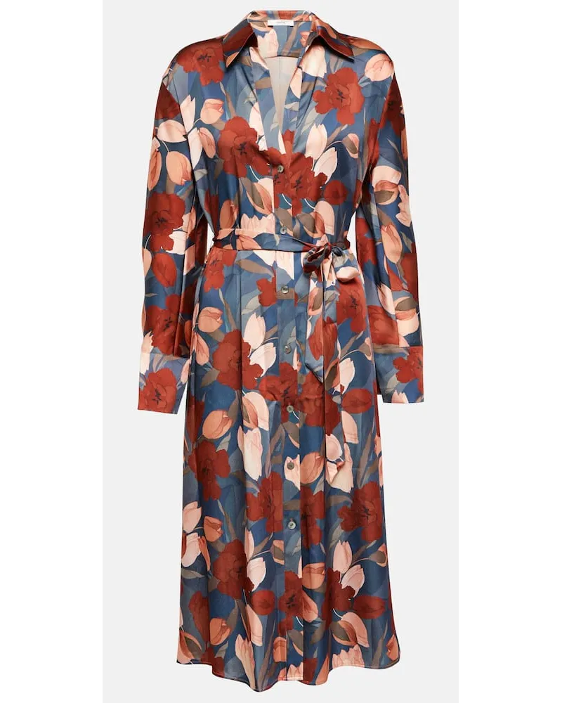 Vince Abito chemisier Nouveau Magnolia Multicolore
