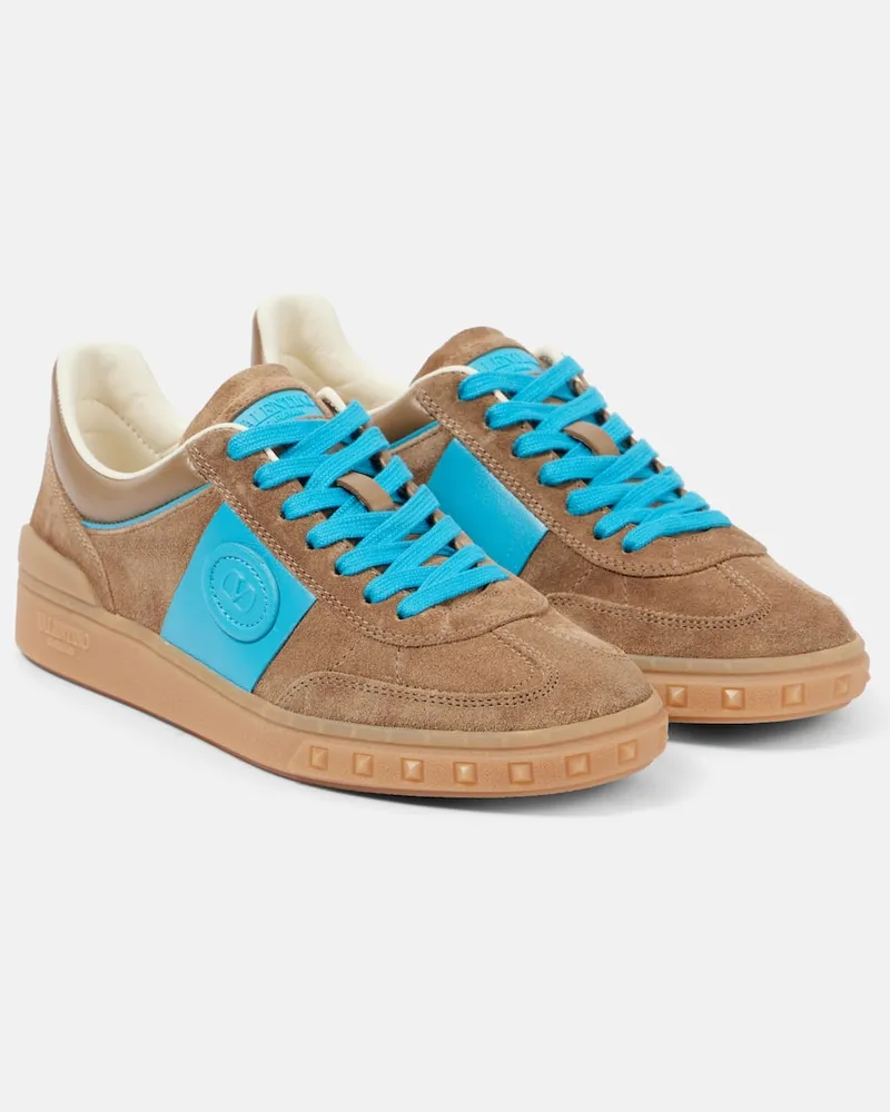Valentino Garavani Sneakers Upvillage in suede Marrone