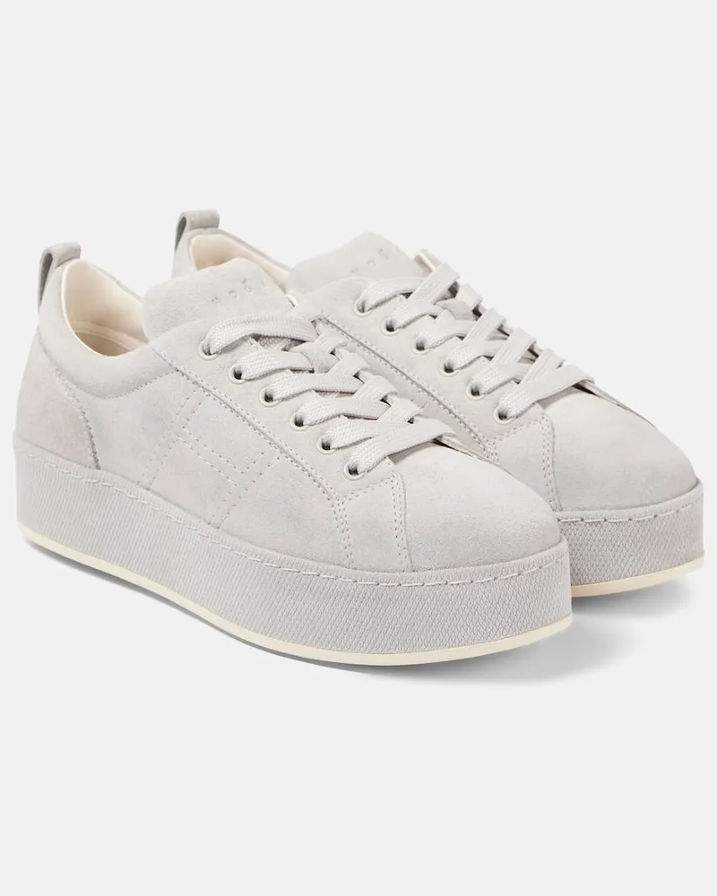 Hogan Sneakers H681 in suede Grigio