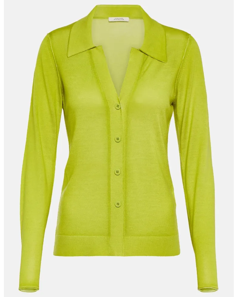 Dorothee Schumacher Essentials - Cardigan attorcigliato Verde