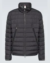 Moncler Piumino Alfit con zip Nero